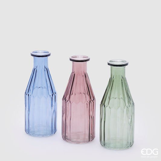 EDG - Vaso bottiglia a righe